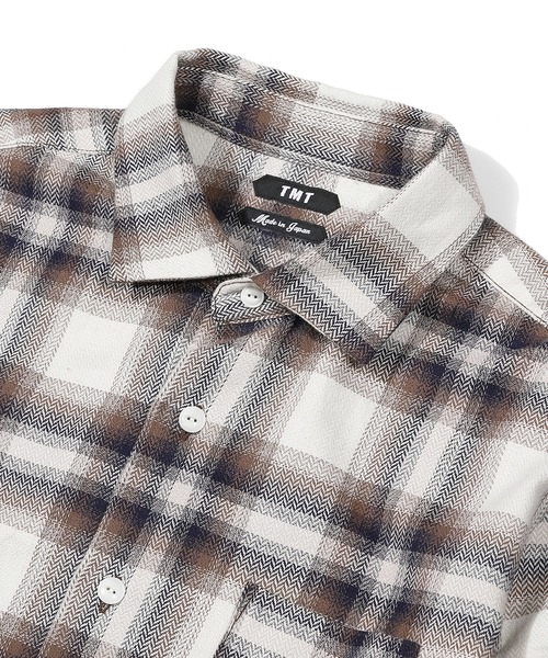 TMT（ティーエムティー）の「【竹財輝之助さん着用】HERRINGBONE OMBRE