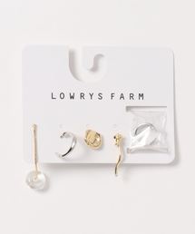 LOWRYS FARM | ピアスカフSET 888319(イヤリング)