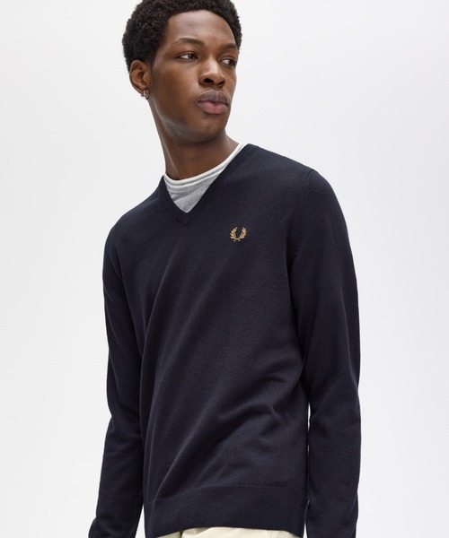 Classic V Neck Sweater／クラシックVネックニット（ニット