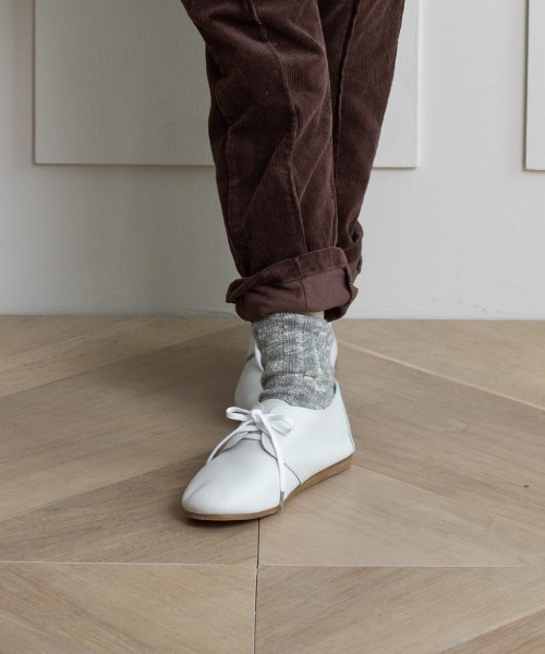 MAKE YOUR DAY（メイクユアデイ）の「スラブミックスクルーソックス（ソックス/靴下・キッズ・ベージュ/ネイビー/ブラウン/グレー/カーキ・24/12/15 /18/21）」の3枚目の写真