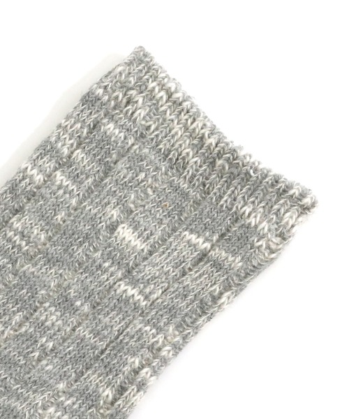 MAKE YOUR DAY（メイクユアデイ）の「スラブミックスクルーソックス（ソックス/靴下・キッズ・ベージュ/ネイビー/ブラウン/グレー/カーキ・24/12/15 /18/21）」の8枚目の写真