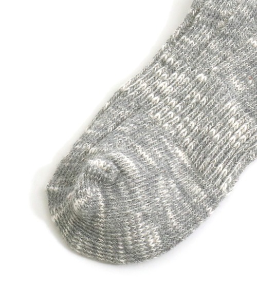 MAKE YOUR DAY（メイクユアデイ）の「スラブミックスクルーソックス（ソックス/靴下・キッズ・ベージュ/ネイビー/ブラウン/グレー/カーキ・24/12/15 /18/21）」の9枚目の写真