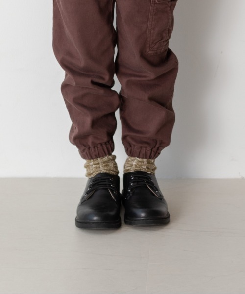 MAKE YOUR DAY（メイクユアデイ）の「スラブミックスクルーソックス（ソックス/靴下・キッズ・ベージュ/ネイビー/ブラウン/グレー/カーキ・24/12/15 /18/21）」の11枚目の写真