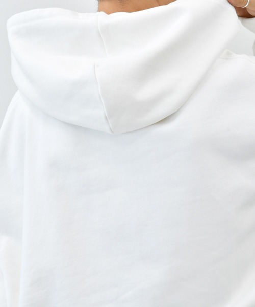 Perushu（ペルーシュ）の「yutayunoki × Perushu ヘビーウェイトコラボスウェットパーカー（パーカー・メンズ・ホワイト/チャコールグレー/ブラック/グレイッシュベージュ・SMALL/MEDIUM/LARGE）」の17枚目の写真