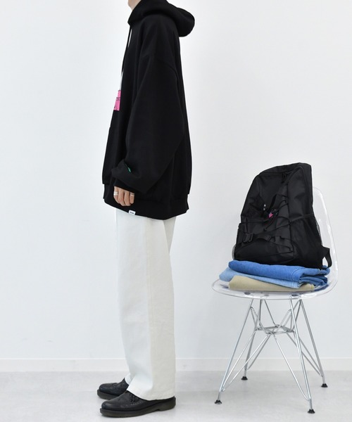 Perushu（ペルーシュ）の「yutayunoki × Perushu ヘビーウェイトコラボスウェットパーカー（パーカー・メンズ・ホワイト/チャコールグレー/ブラック/グレイッシュベージュ・SMALL/MEDIUM/LARGE）」の21枚目の写真