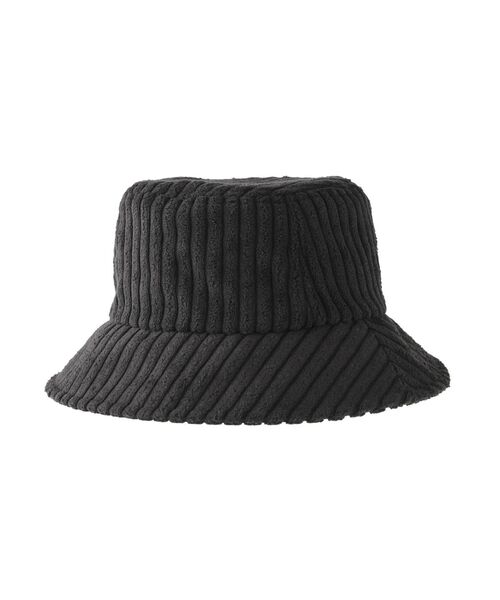 EMODA（エモダ）の「コーデュロイバケットハット（ハット・レディース・ブラック/ベージュ・FREE）」の13枚目の写真