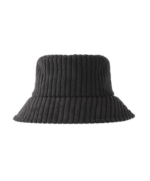 EMODA（エモダ）の「コーデュロイバケットハット（ハット・レディース・ブラック/ベージュ・FREE）」の18枚目の写真