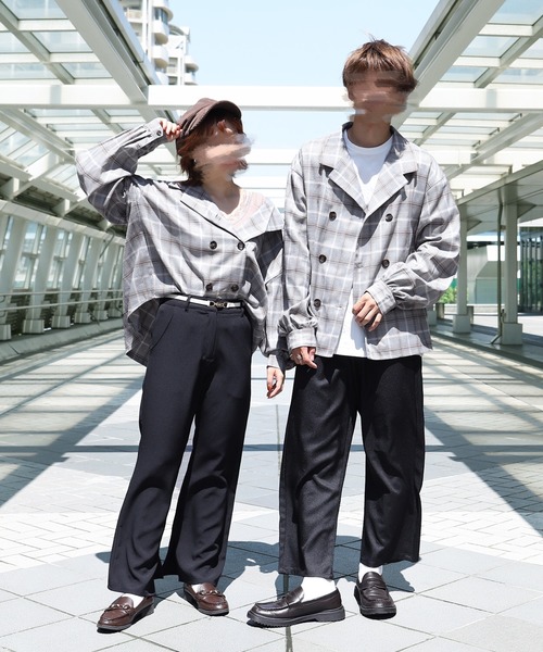 PairPair（ペアペア）の「袖ボリュームチェックシャツ（シャツ/ブラウス・レディース・ライトベージュ/ベージュ/ブラック・FREE）」の12枚目の写真