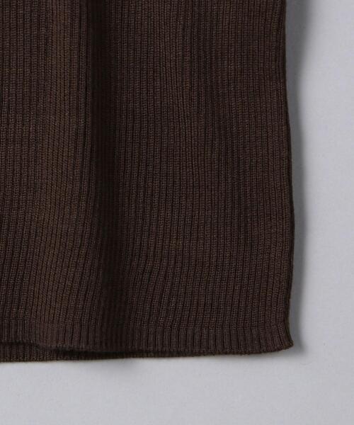 UNITED ARROWS(ユナイテッドアローズ)の「UBCB シルクリブ タートルネック ニット 20AW(ニット/セーター・レディース・ダークブラウン・フリー)」の7枚目の写真