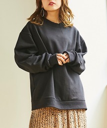 WEGO | WEGO/ドロップショルダーカラープルオーバー(スウェット)