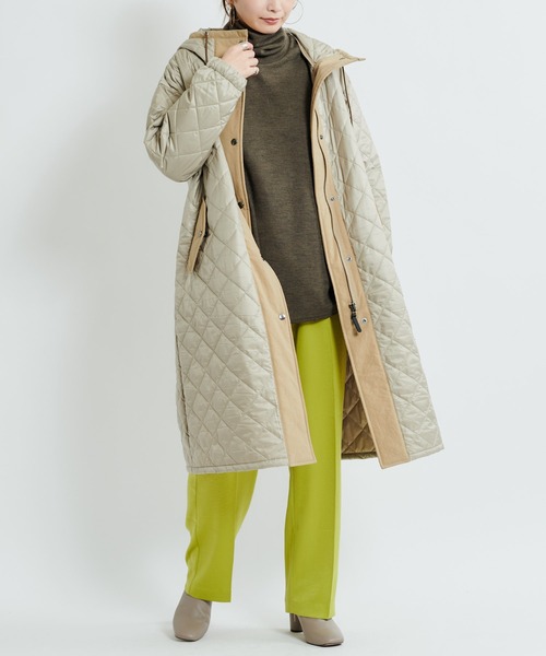 Munich（ミューニック）の「【Munich/ミューニック】hoodie coat（その他アウター・レディース・ベージュ/カーキ・SMALL）」の2枚目の写真