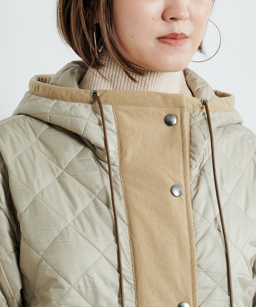Munich（ミューニック）の「【Munich/ミューニック】hoodie coat（その他アウター・レディース・ベージュ/カーキ・SMALL）」の14枚目の写真