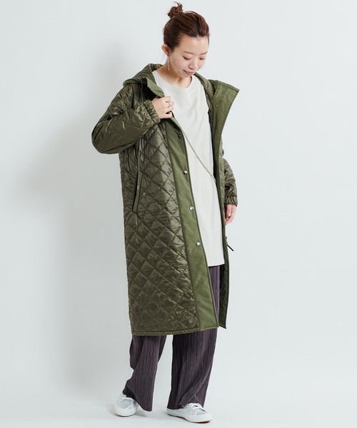 Munich（ミューニック）の「【Munich/ミューニック】hoodie coat（その他アウター・レディース・ベージュ/カーキ・SMALL）」の10枚目の写真