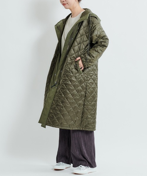 Munich（ミューニック）の「【Munich/ミューニック】hoodie coat（その他アウター・レディース・ベージュ/カーキ・SMALL）」の8枚目の写真