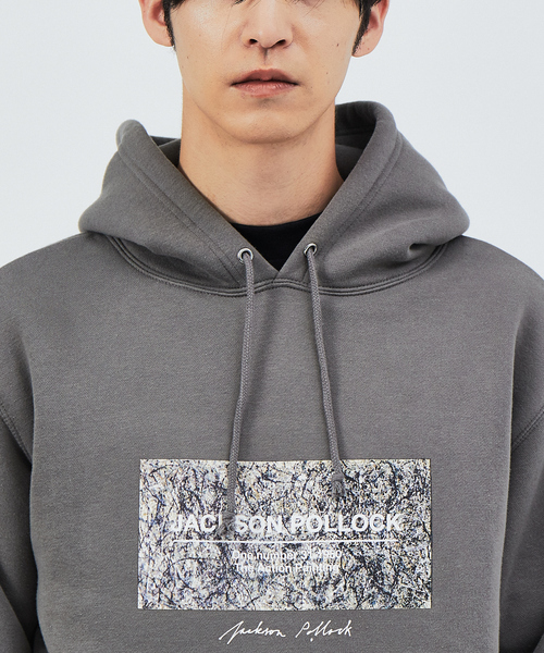 ABAHOUSE（アバハウス）の「【Pollock】Number31 プルオーバーパーカー（パーカー・メンズ・ホワイト/ブラウン/ブラック/グレイッシュブルー・46/50/48）」の20枚目の写真