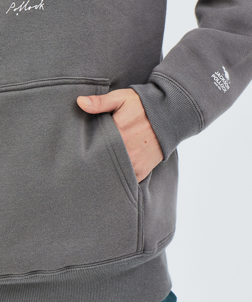 ABAHOUSE（アバハウス）の「【Pollock】Number31 プルオーバーパーカー（パーカー・メンズ・ホワイト/ブラウン/ブラック/グレイッシュブルー・46/50/48）」の10枚目の写真