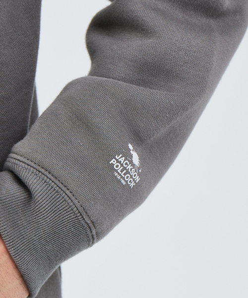 ABAHOUSE（アバハウス）の「【Pollock】Number31 プルオーバーパーカー（パーカー・メンズ・ホワイト/ブラウン/ブラック/グレイッシュブルー・46/50/48）」の12枚目の写真