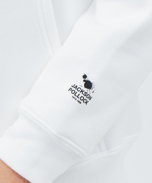 ABAHOUSE（アバハウス）の「【Pollock】Number31 プルオーバーパーカー（パーカー・メンズ・ホワイト/ブラウン/ブラック/グレイッシュブルー・46/50/48）」の16枚目の写真