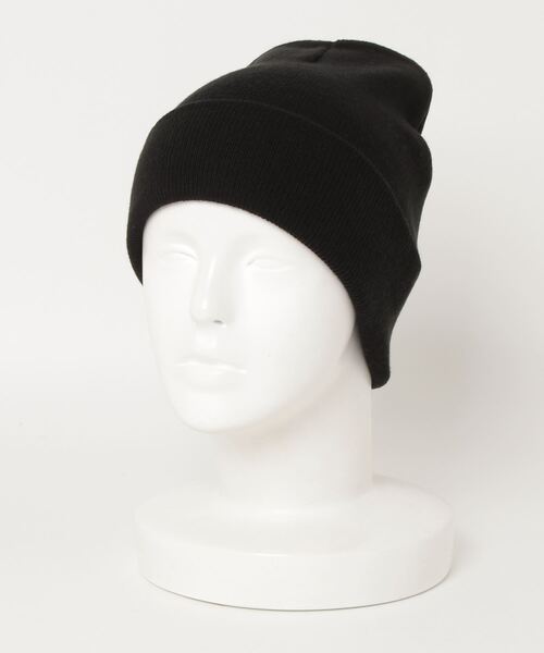 JABURO（ジャブロー）の「【 JABURO / ジャブロー 】 SOLID BEANIE / ソリッド ニット帽（ニットキャップ/ビーニー・メンズ・ワイン/ロイヤルブルー/グレー/ネイビー/ブラック/レッド・FREE）」の2枚目の写真