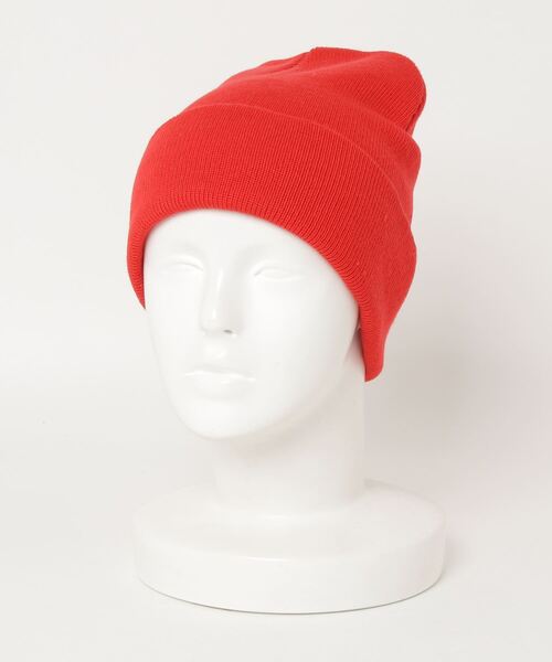 JABURO（ジャブロー）の「【 JABURO / ジャブロー 】 SOLID BEANIE / ソリッド ニット帽（ニットキャップ/ビーニー・メンズ・ワイン/ロイヤルブルー/グレー/ネイビー/ブラック/レッド・FREE）」の12枚目の写真