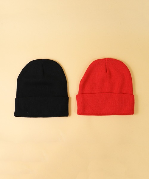 JABURO（ジャブロー）の「【 JABURO / ジャブロー 】 SOLID BEANIE / ソリッド ニット帽（ニットキャップ/ビーニー・メンズ・ワイン/ロイヤルブルー/グレー/ネイビー/ブラック/レッド・FREE）」の11枚目の写真