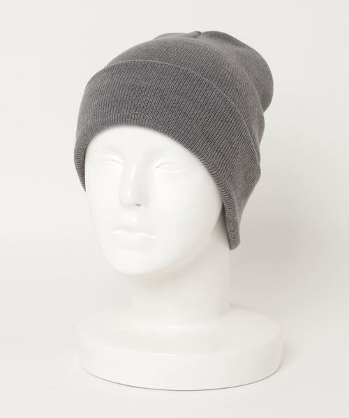 JABURO（ジャブロー）の「【 JABURO / ジャブロー 】 SOLID BEANIE / ソリッド ニット帽（ニットキャップ/ビーニー・メンズ・ワイン/ロイヤルブルー/グレー/ネイビー/ブラック/レッド・FREE）」の21枚目の写真