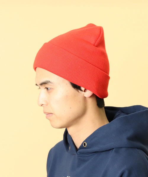 JABURO（ジャブロー）の「【 JABURO / ジャブロー 】 SOLID BEANIE / ソリッド ニット帽（ニットキャップ/ビーニー・メンズ・ワイン/ロイヤルブルー/グレー/ネイビー/ブラック/レッド・FREE）」の22枚目の写真
