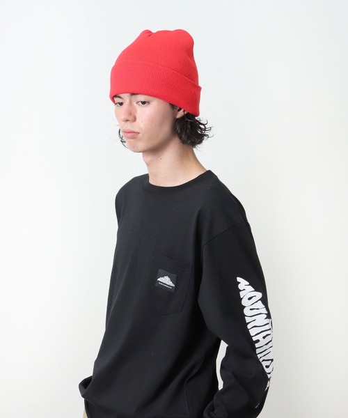 JABURO（ジャブロー）の「【 JABURO / ジャブロー 】 SOLID BEANIE / ソリッド ニット帽（ニットキャップ/ビーニー・メンズ・ワイン/ロイヤルブルー/グレー/ネイビー/ブラック/レッド・FREE）」の19枚目の写真