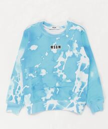 MSGM(エムエスジーエム)Kids & Junior タイダイ柄長袖スウェット