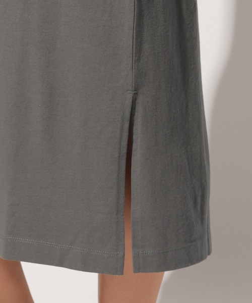 BAYFLOW（ベイフロー）の「【Lee(リー)】カットソーワンピース（ワンピース・レディース・チャコールグレー/ベージュ/オフホワイト・FREE）」の9枚目の写真