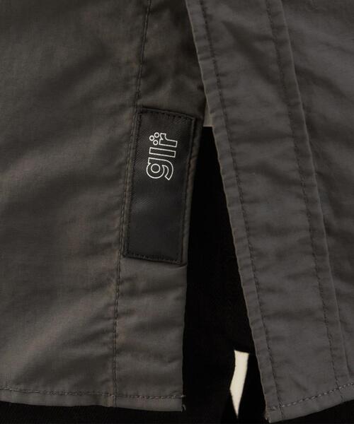 green label relaxing（グリーンレーベルリラクシング）の「★ [ GLR/ lab ] ナイロン コットン ワークシャツ ＜ セットアップ可能 ＞（シャツ/ブラウス・メンズ・ブラック/グレー/オリーブ・L/M/S/XL）」の16枚目の写真