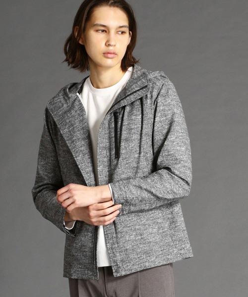 MONSIEUR NICOLE(ムッシュニコル)の「フーディブルゾン(ブルゾン・メンズ・ブラック/グレー/その他1・MEDIUM/LARGE/X-LARGE/SMALL)」の3枚目の写真