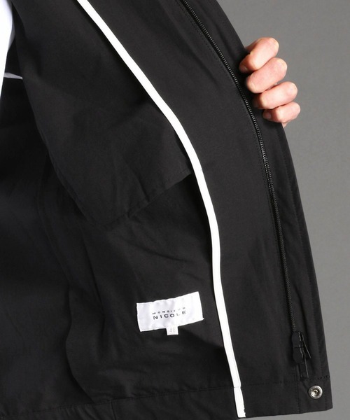 MONSIEUR NICOLE(ムッシュニコル)の「フーディブルゾン(ブルゾン・メンズ・ブラック/グレー/その他1・MEDIUM/LARGE/X-LARGE/SMALL)」の13枚目の写真