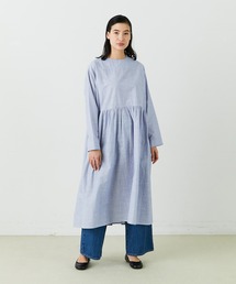 conges payes ADIEU TRISTESSE | 【conges payes】ダンガリーギャザーワンピース(ワンピース)