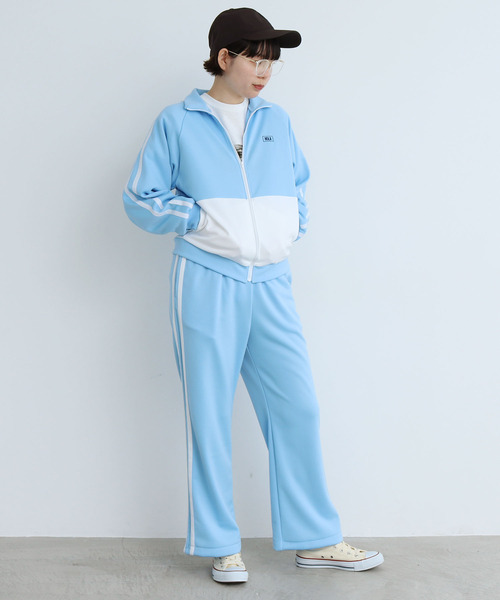 IamI　アイアムアイ　スカジャン　リバーシブル　ブルゾン I am I in fact（アイアムアイインファクト）の「LINE JERSEY