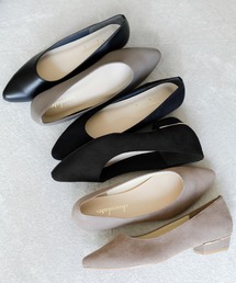 chocolates（チョコラテス）の「晴雨兼用 ポインテッドローヒールパンプス【日本製】（パンプス）」