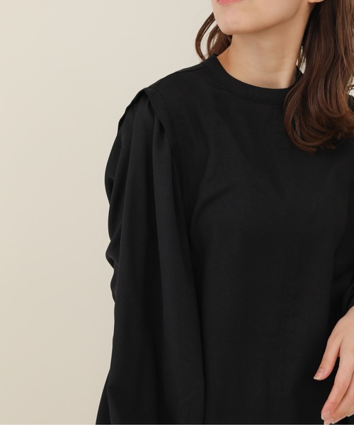 sakishimatokyo（サキシマトーキョー）の「【ZOZO限定】サキシマamp「クルーネックノボリューム袖ブラウス／シアーブラウス」（シャツ/ブラウス・レディース・アイボリー/ラベンダー/ブラック/グリーン系その他・FREE）」の17枚目の写真