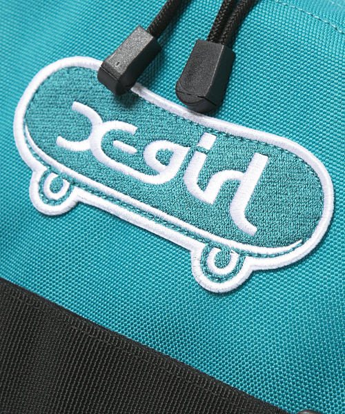 X-girl(エックスガール)の「【NYLON6月号掲載】SK8 BACKPACK 2015(バックパック/リュック・レディース・ブラック/レッド/グリーン/ネイビー・ONE SIZE)」の12枚目の写真