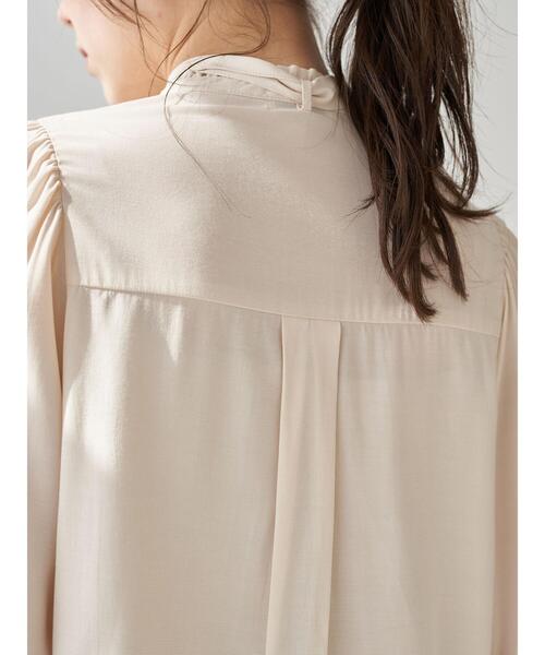 earth music&ecology(アースミュージックアンドエコロジー)の「2wayクラシックボウタイブラウス *(シャツ/ブラウス・レディース・アイボリー/イエロー/ライトピンク・FREE)」の13枚目の写真