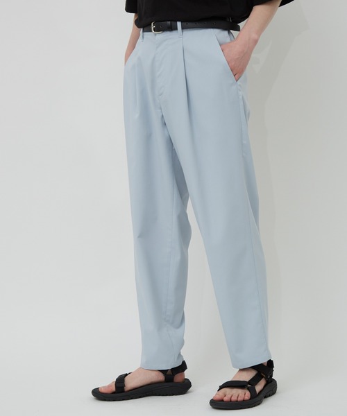 JUNRED(ジュンレッド)の「【セットアップ対応】NEWテクスチャーTRワイドバルーン(その他パンツ・メンズ・ベージュ/ブラウン/サックスブルー・S/M/L)」の3枚目の写真