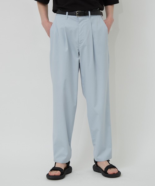 JUNRED(ジュンレッド)の「【セットアップ対応】NEWテクスチャーTRワイドバルーン(その他パンツ・メンズ・ベージュ/ブラウン/サックスブルー・S/M/L)」の5枚目の写真