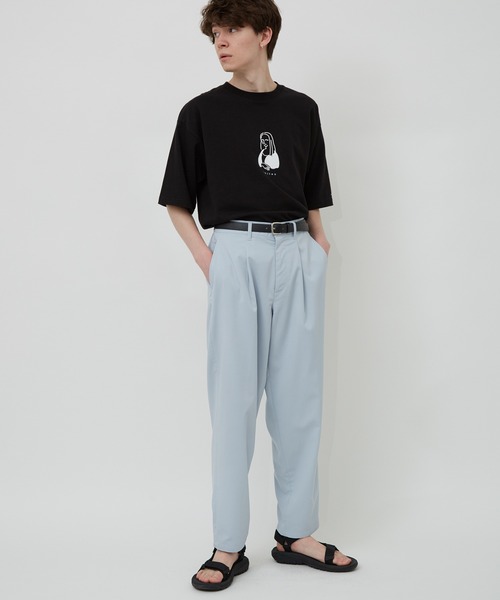 JUNRED(ジュンレッド)の「【セットアップ対応】NEWテクスチャーTRワイドバルーン(その他パンツ・メンズ・ベージュ/ブラウン/サックスブルー・S/M/L)」の7枚目の写真