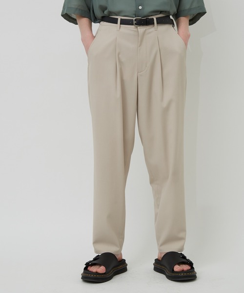 JUNRED(ジュンレッド)の「【セットアップ対応】NEWテクスチャーTRワイドバルーン(その他パンツ・メンズ・ベージュ/ブラウン/サックスブルー・S/M/L)」の13枚目の写真