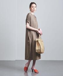 UNITED ARROWS | UBCC PONTE ギャザー ワンピース†(ワンピース)
