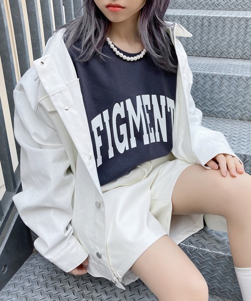 Figments(フィグメンツ)の「合皮ショートパンツ(その他パンツ・レディース・ホワイト/ブラック・SMALL/MEDIUM)」の12枚目の写真