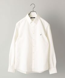SHIPS | 【WEB限定】SHIPS: 防シワ・吸水速乾・UVケア Drymix（R) ワンポイント ロゴ オックスフォード ボタンダウン シャツ 2(シャツ/ブラウス)