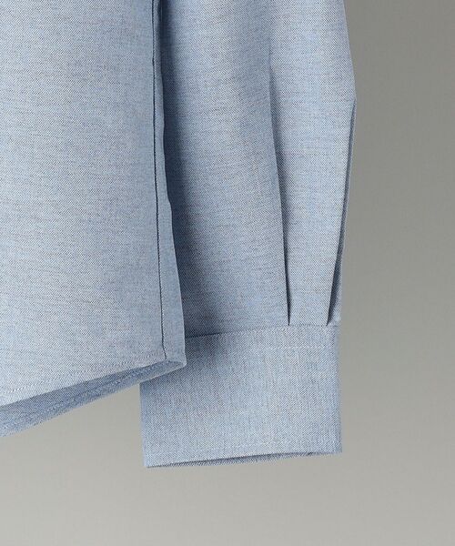 SHIPS(シップス)の「【WEB限定】SHIPS: 防シワ・吸水速乾・UVケア Drymix(R) ワンポイント ロゴ オックスフォード ボタンダウン シャツ 2(シャツ/ブラウス・メンズ・ブルー/ホワイト/ライトブルー・LARGE/XX-LARGE/SMALL/X-LARGE/MEDIUM)」の7枚目の写真