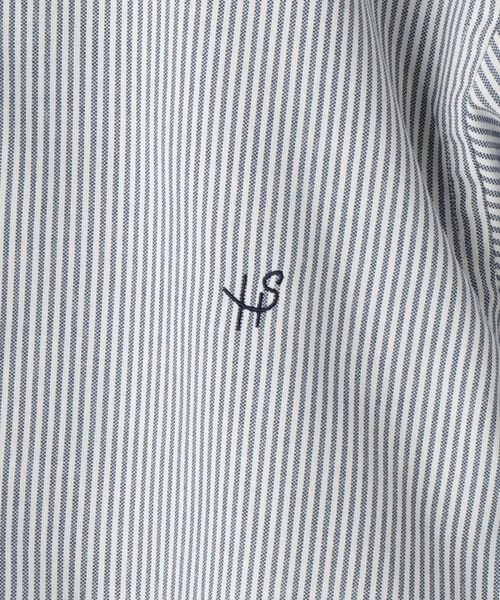 SHIPS(シップス)の「【WEB限定】SHIPS: 防シワ・吸水速乾・UVケア Drymix(R) ワンポイント ロゴ オックスフォード ボタンダウン シャツ 2(シャツ/ブラウス・メンズ・ブルー/ホワイト/ライトブルー・LARGE/XX-LARGE/SMALL/X-LARGE/MEDIUM)」の10枚目の写真