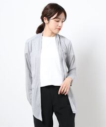 【C-FORT POINT】トッパーカーディガン　ＵＶ加工　クール素材