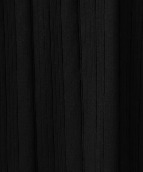 BEAUTY&YOUTH UNITED ARROWS（ビューティーアンドユースユナイテッドアローズ）の「BY ランダムリブ5分袖ワンピース（ワンピース・レディース・イエロー/ブラック/ナチュラル・FREE）」の9枚目の写真